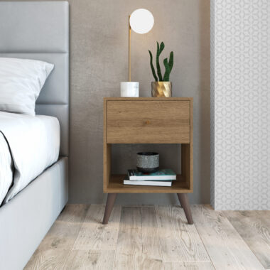 MESA DE CABECEIRA 1 GAVETA RE001 MEL