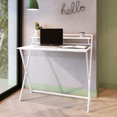 Escrivaninha Retrátil - Branca