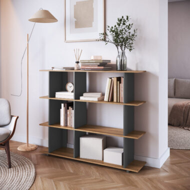 Balcão Divisor Mel/Grafite