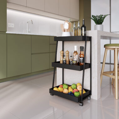 Carrinho Multiuso Preto