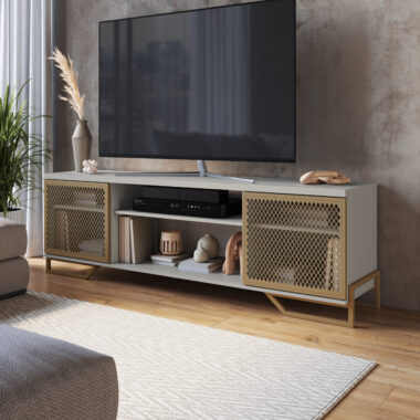 Rack Com Porta Industrial Arenas/ Champagne