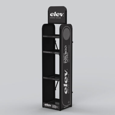 Rack Elev Energy Drink